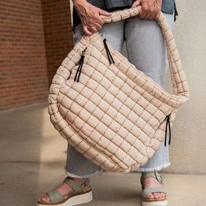 Free people movement quilted carry all bag